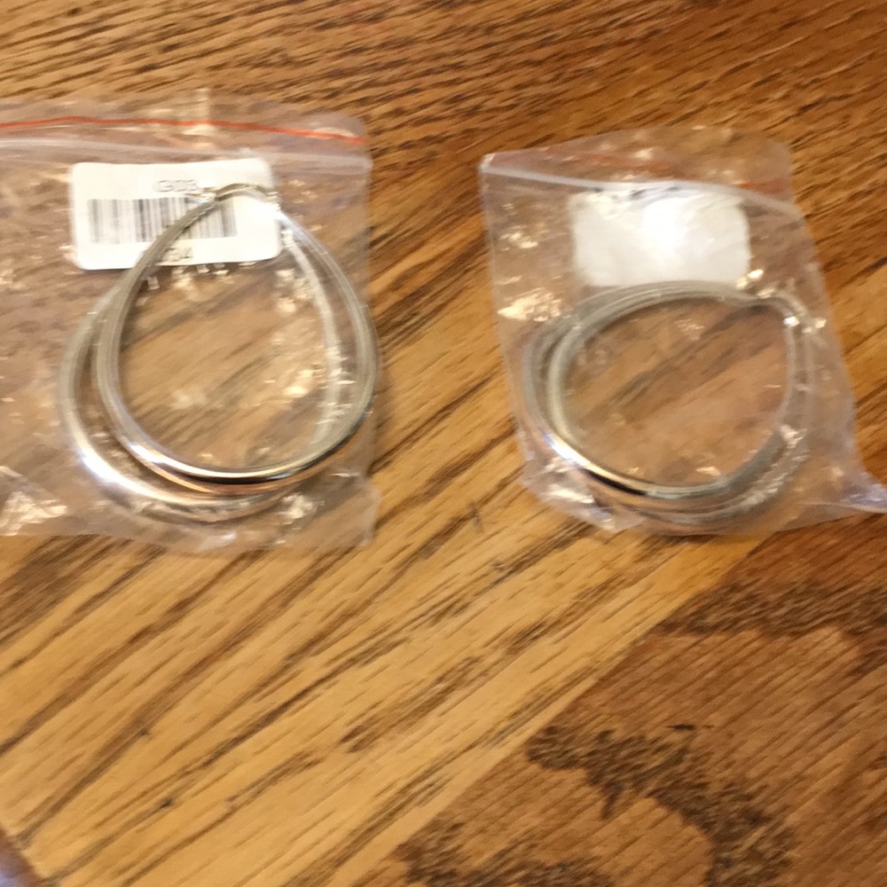 925 sterling silver hoop earrings - Picture 5 of 8